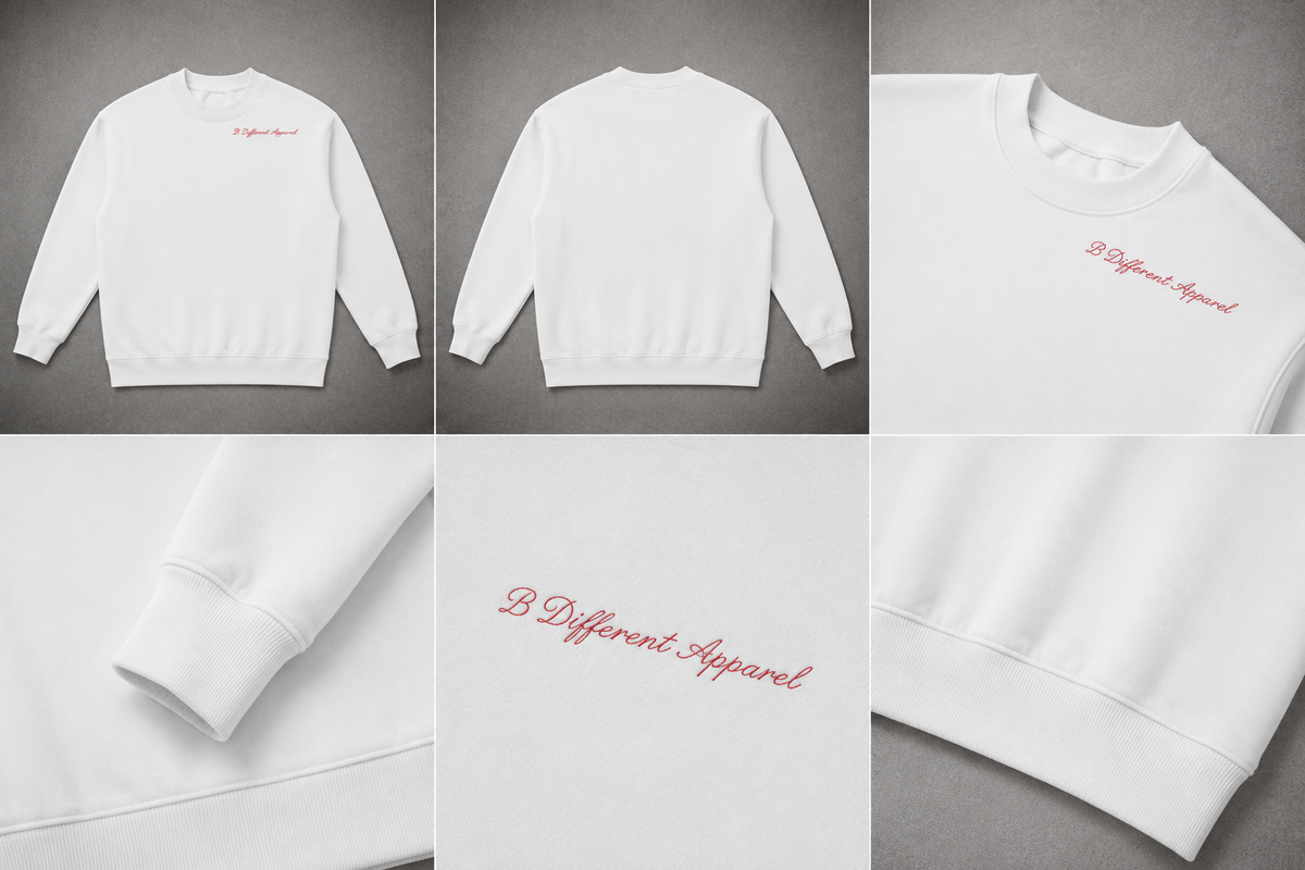 Drop Shoulder Crewneck Sweatshirt